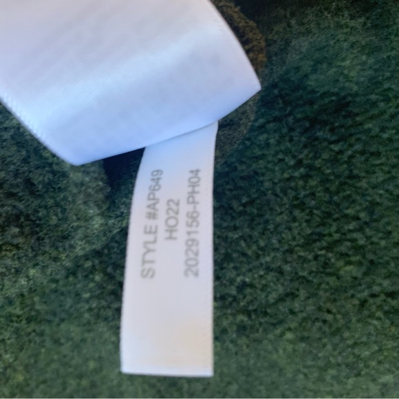 J. Crew Factory wide button collar sweatshirt - Picture 5 of 9